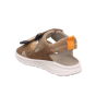 SANDALS SUPERFIT LAGOON MIDI BRAUN/ORANGE 1-001041-3000