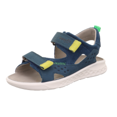 SANDALY SUPERFIT LAGOON MIDI BLAU/GELB 1-001041-8000