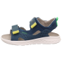 SANDALS SUPERFIT LAGOON MIDI BLAU/GELB 1-001041-8000