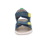 SANDALS SUPERFIT LAGOON MIDI BLAU/GELB 1-001041-8000