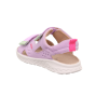 SANDALS SUPERFIT LAGOON MIDI LILA/GRUN 1-001041-8500