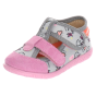 PANTOFLE KAPCIE MILAMI GREY 118-BR-29