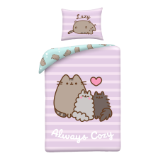 POSCIEL MIKROFIBRA 140 X 200 CM PUSHEEN THE CAT PUS-2276BL