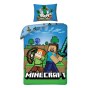 SINGLE DUVET SET 140 X 200 CM MINECRAFT MNC-282BL