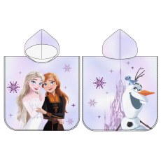 PONCHO RECZNIK KAPIELOWY 55 X 110 CM DISNEY FROZEN FRO240944-PONCHO