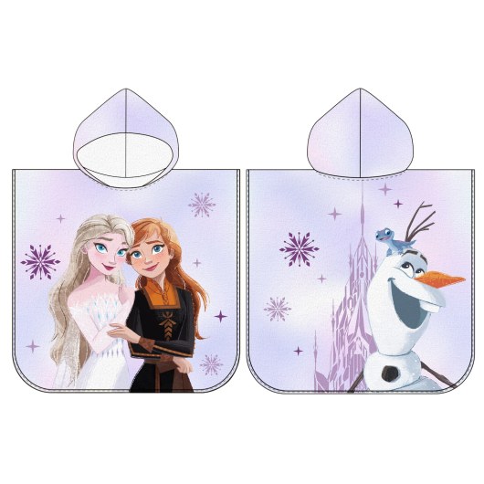 BATH TOWEL PONCHO 55 X 110 CM DISNEY FROZEN FRO240944-PONCHO