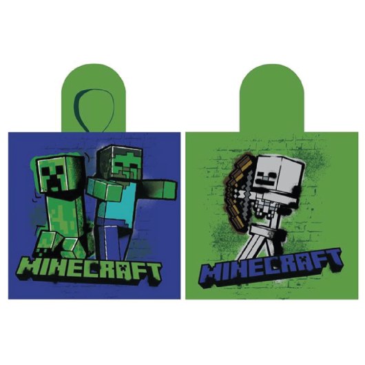 PONCHO RĘCZNIK KĄPIELOWY 55 X 110 CM MINECRAFT MC372901-PONCHO