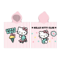BATH TOWEL PONCHO 55 X 110 CM HELLO KITTY HK231054-PONCHO