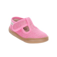 SLIPPERS BAREFOOT MILAMI TREND NAVY BLUE FLAMINGOS