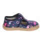 PANTOFLE KAPCIE BAREFOOT MILAMI TREND NAVY BLUE FLAMINGOS