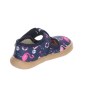 SLIPPERS BAREFOOT MILAMI TREND NAVY BLUE FLAMINGOS