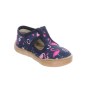 SLIPPERS BAREFOOT MILAMI TREND NAVY BLUE FLAMINGOS