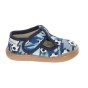 SLIPPERS BAREFOOT MILAMI TREND BLUE FOOTBALL