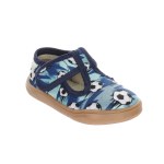 SLIPPERS BAREFOOT MILAMI TREND BLUE FOOTBALL