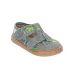 PANTOFLE KAPCIE BAREFOOT MILAMI GREY DINO