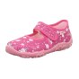 PANTOFLE TEKSTYLNE KAPCIE SUPERFIT BONNY ROSA/MEHRFARBIG 1-800283-5550