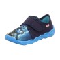 PANTOFLE TEKSTYLNE KAPCIE SUPERFIT BUBBLE BLAU 1-006274-8060