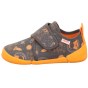 PANTOFLE TEKSTYLNE KAPCIE BAREFOOT SUPERFIT VENTI GRAU/MEHRFARBIG 1-006700-2010