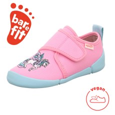 PANTOFLE TEKSTYLNE KAPCIE BAREFOOT SUPERFIT VENTI ROSA 1-006706-5510