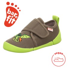 TEXTILE SLIPPERS BAREFOOT SUPERFIT VENTI GRUN 1-006706-7010