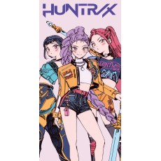 RECZNIK KAPIELOWY PLAZOWY 70 X 140 CM K-POP DEMON HUNTERS TOYB5U3KPO-T